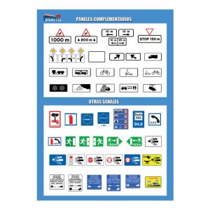 LÁMINA PANELES COMPLEMENTARIOS Y OTRAS SEÑALES