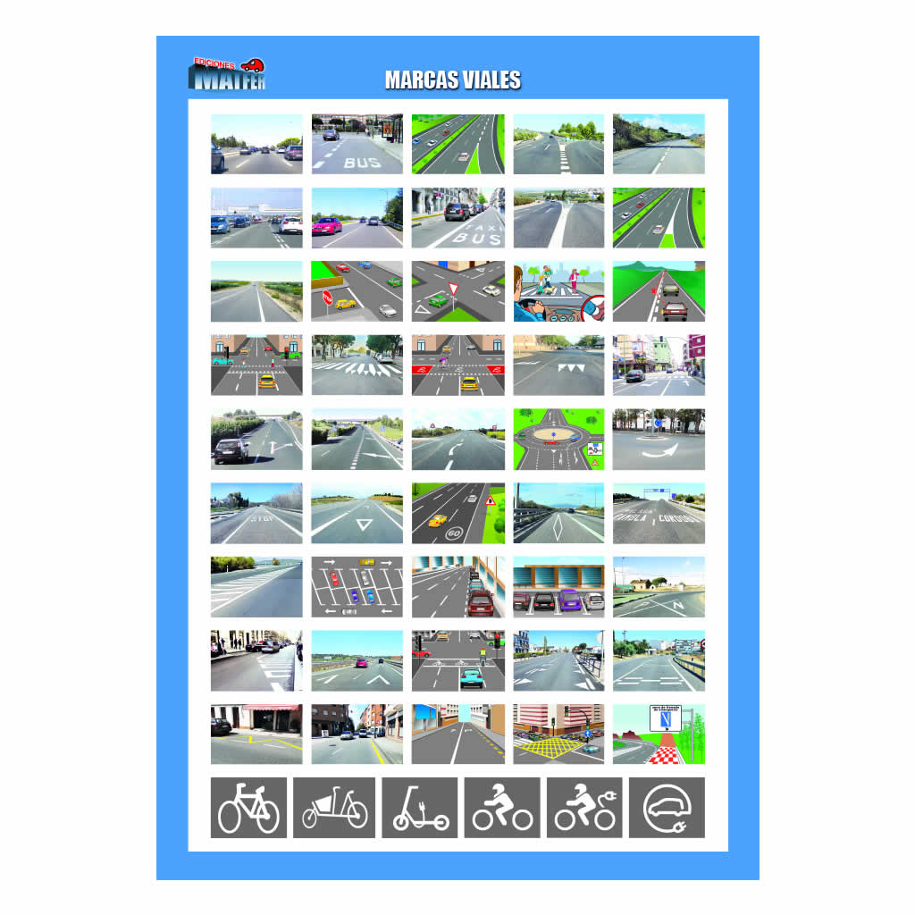 LÁMINA MARCAS VIALES